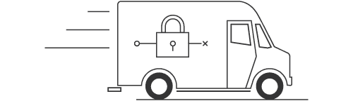 Illustration: Lieferwagen