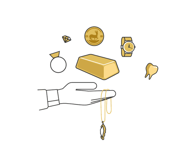 Illustration: Wertsachen für den Ankauf
